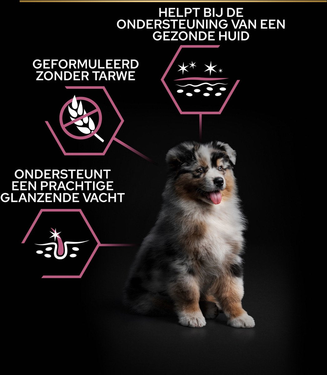 PURINA® PRO PLAN® Sensitive Skin Medium Puppy - Hondenvoer - Zalm 12kg
