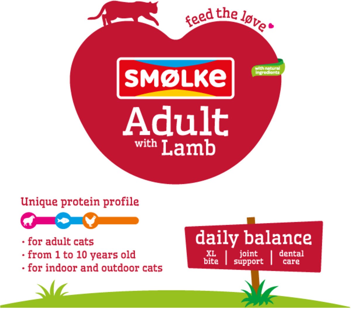 Smølke Adult with Lamb 2kg