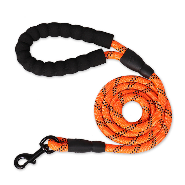 Reflecterende hondenriem van nylon, hondenriem met touw voor kleine, middelgrote en grote honden, wandeltraining, huisdierbenodigdheden