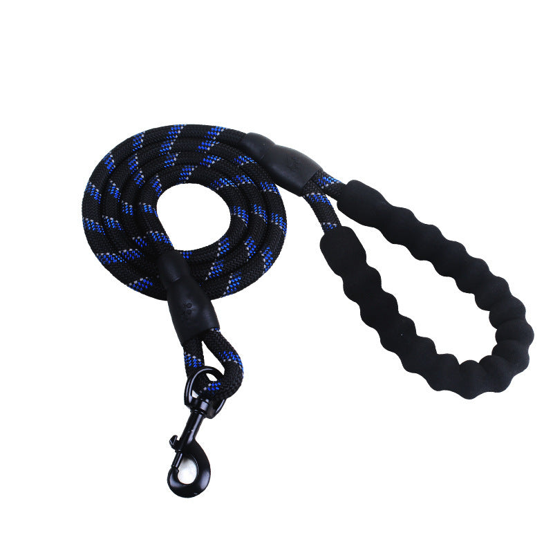 Reflecterende hondenriem van nylon, hondenriem met touw voor kleine, middelgrote en grote honden, wandeltraining, huisdierbenodigdheden