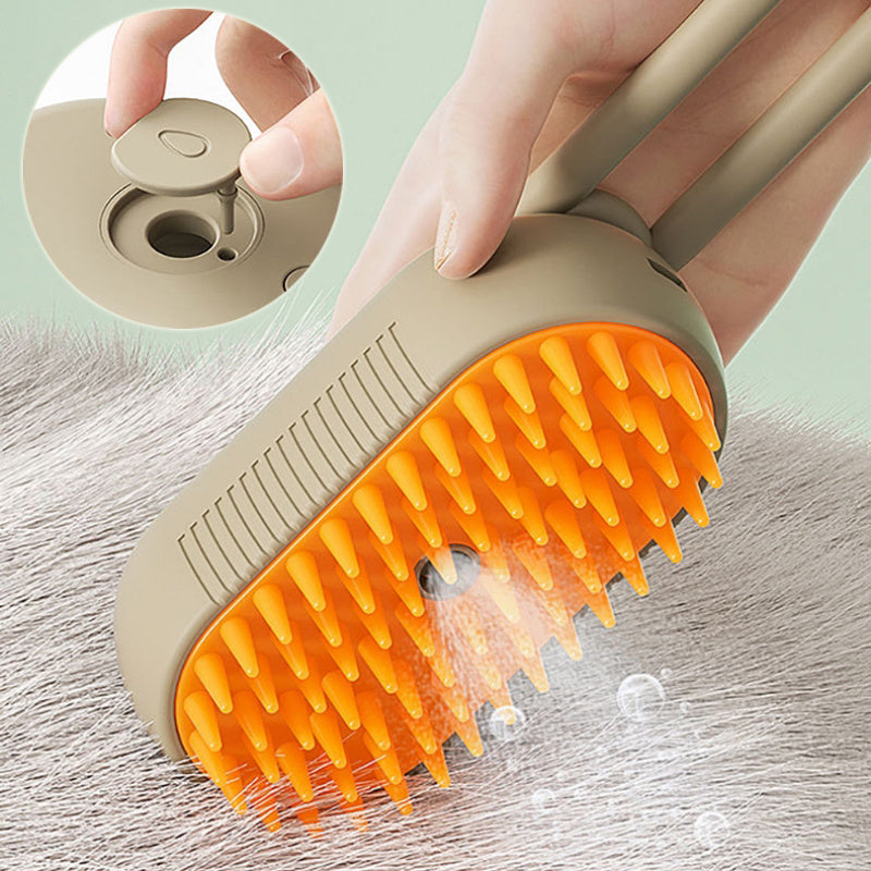 Stoomborstel voor Hond/Kat 3 In 1
