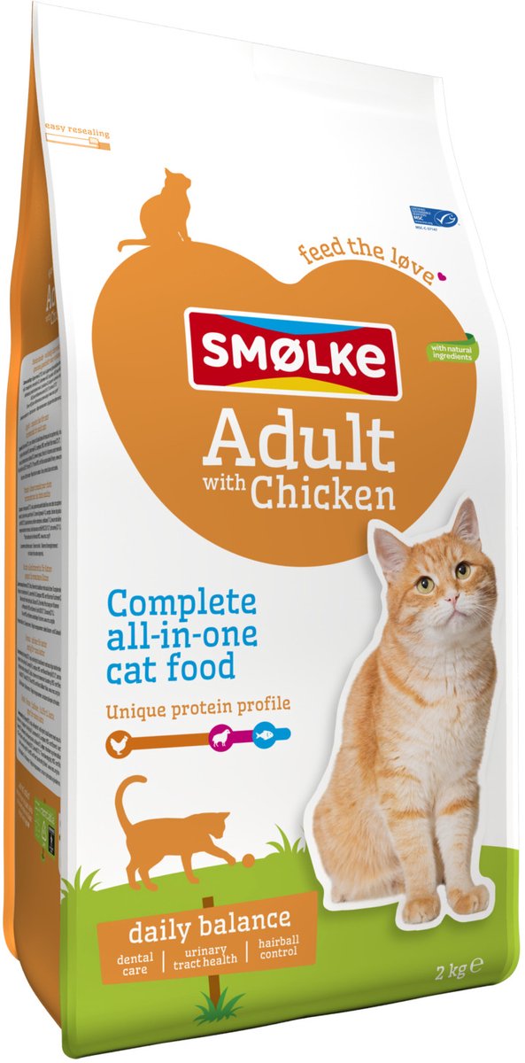 Smølke Adult with Chicken 2 kg