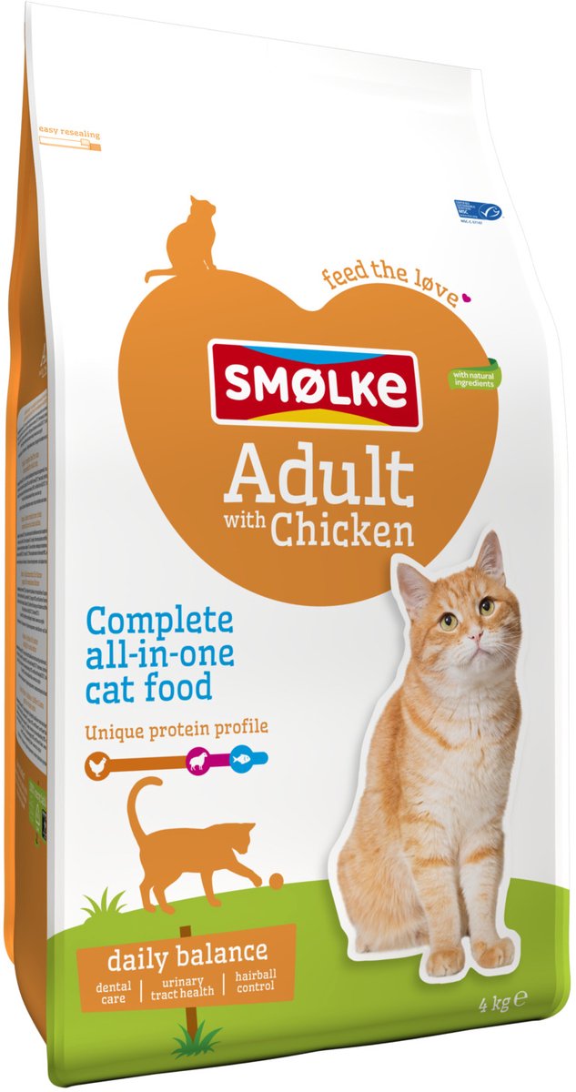 Smølke Adult with Chicken 4kg