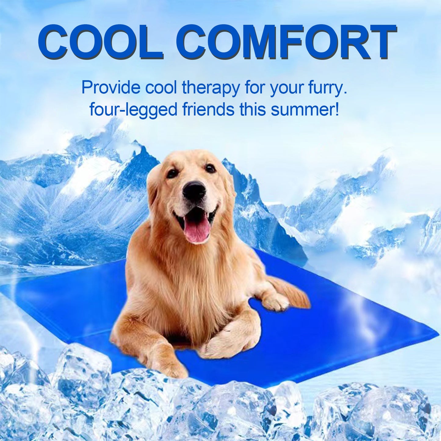 Cool Comfort Gelmat voor Huisdieren