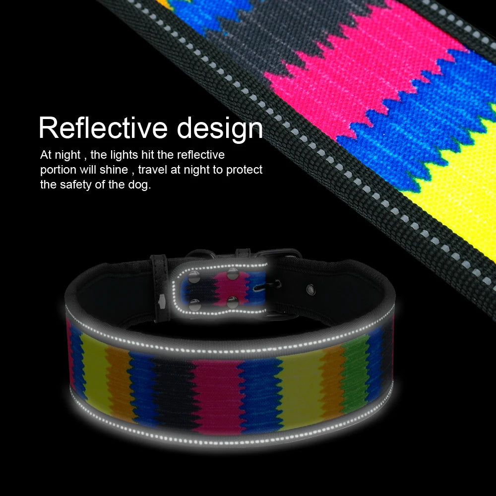 Nylon Hondenhalsband Reflecterend