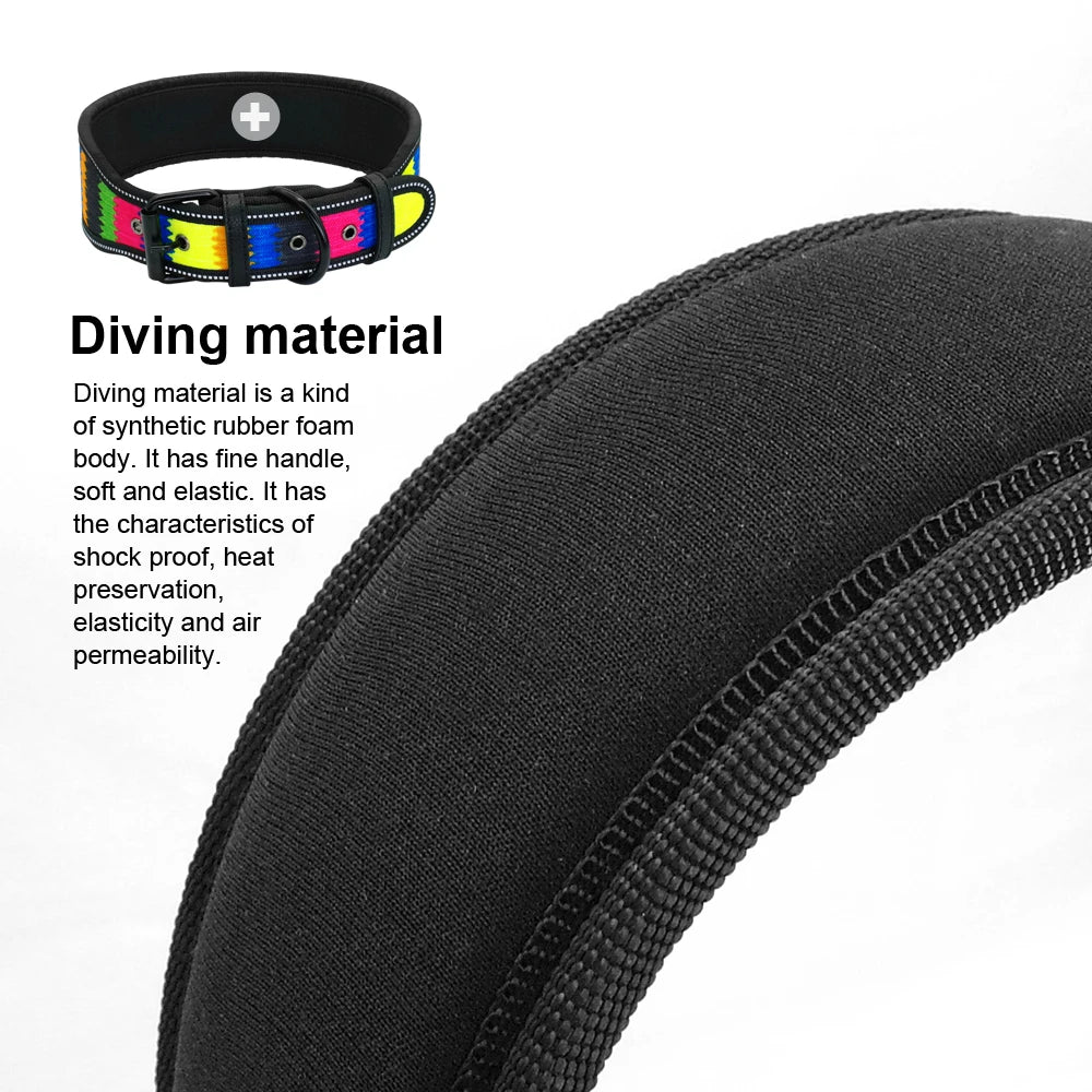 Nylon Hondenhalsband Reflecterend