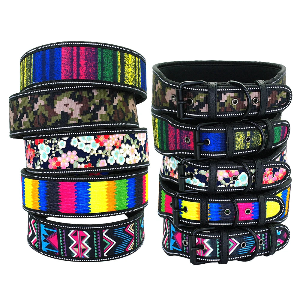 Nylon Hondenhalsband Reflecterend