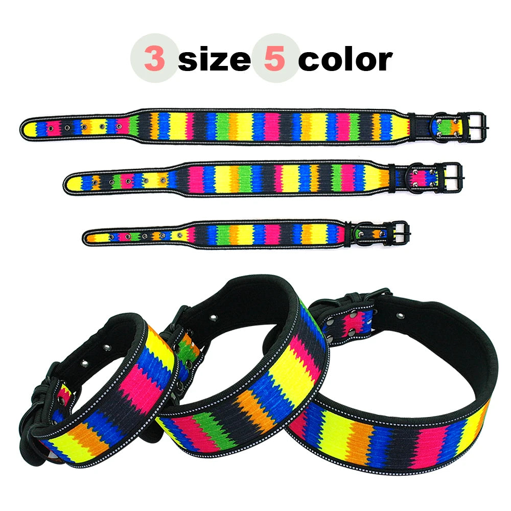 Nylon Hondenhalsband Reflecterend