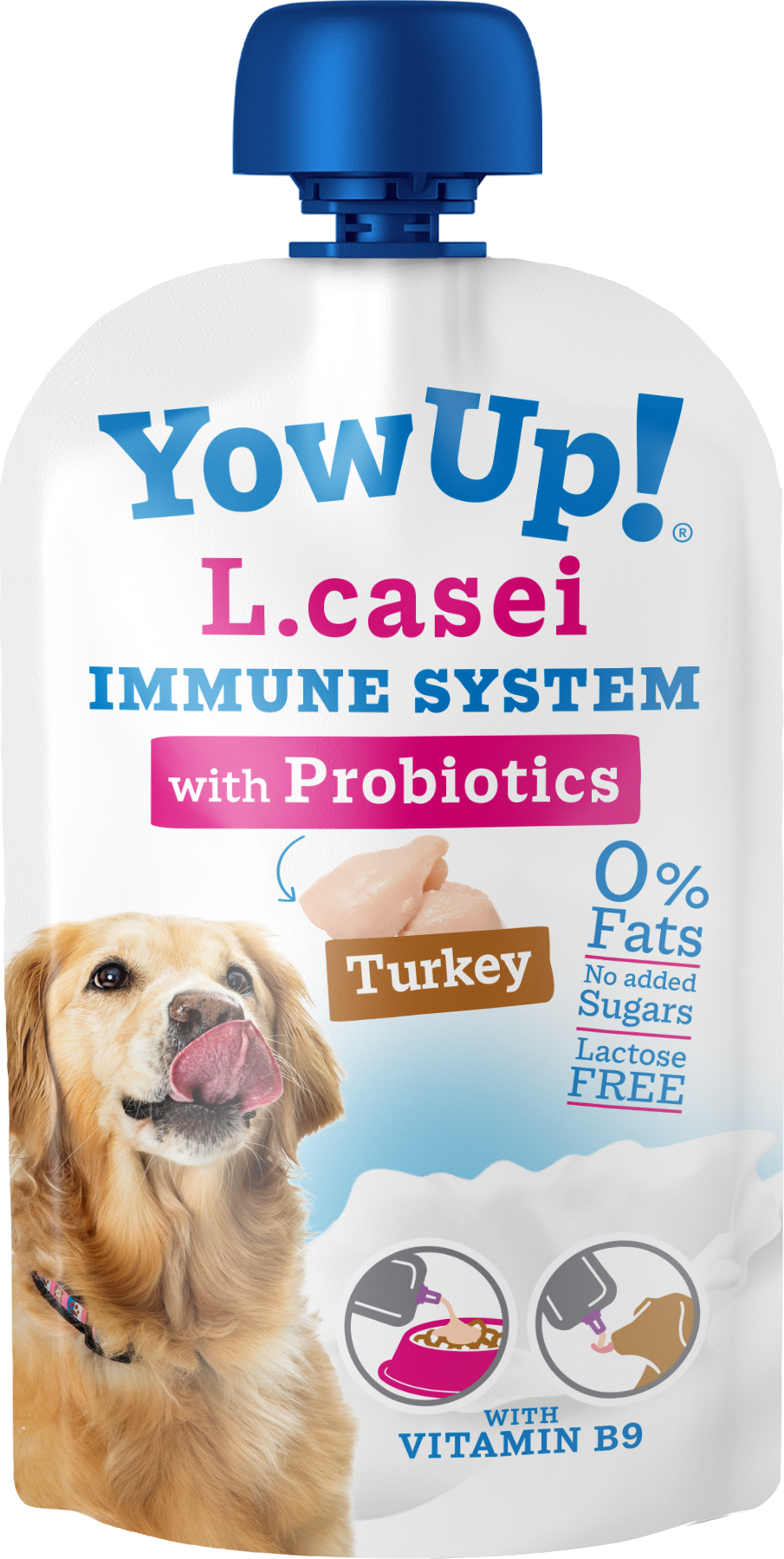 YowUp! L. Casei Immuunsysteem Turkije Hond