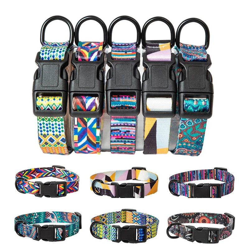 Set van halsband en riem voor huisdieren