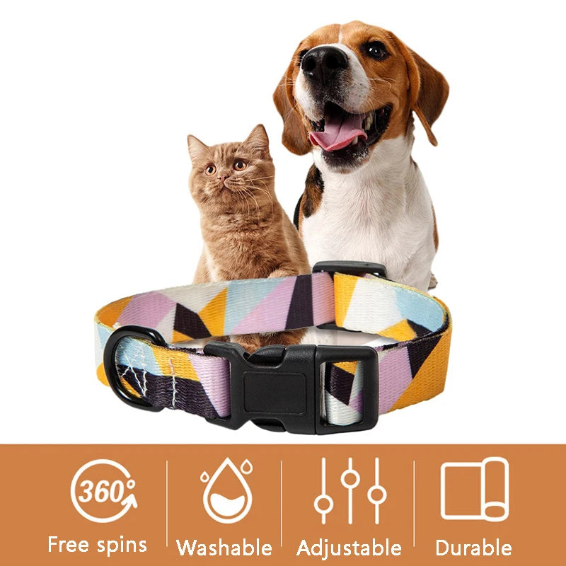 Set van halsband en riem voor huisdieren