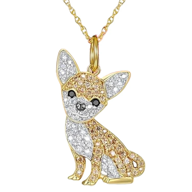 Schnauzer Hondenhanger Ketting - Elegant Puppy Sieraden Cadeau