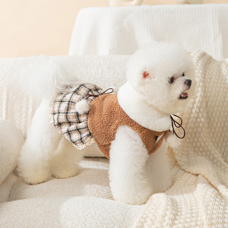 Mode Nieuwe Puppy Schattige Beer Jurk