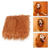 Schattige huisdier cosplay kleding transfiguratie kostuum leeuw manen winter warme pruik kat grote hond feestdecoratie met oor huisdier kleding