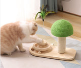 Speelgoed voor katten, krabpaal voor katten, meubels voor huisdieren, krabpaal voor katten, krabpaal voor katten, dubbele sisalballen, accessoires voor katten
