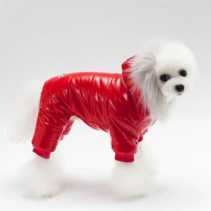 Waterproof Winter Pet Dog Jacket Jumpsuit