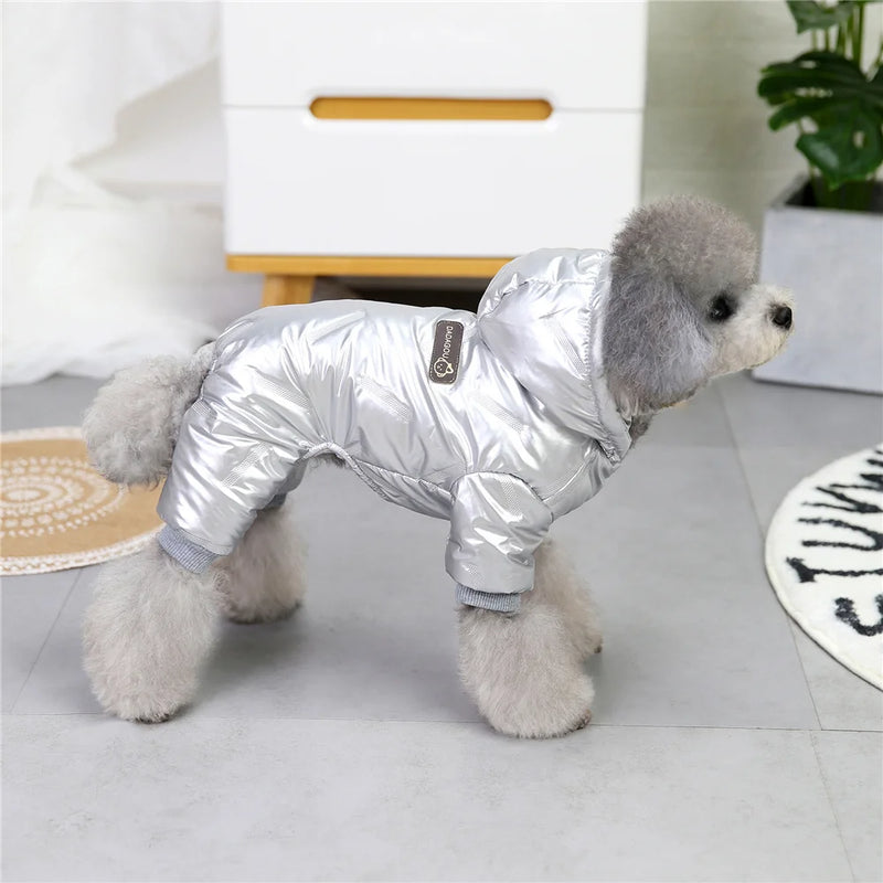 Waterproof Winter Pet Dog Jacket Jumpsuit