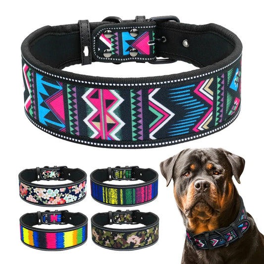 Nylon Hondenhalsband Reflecterend