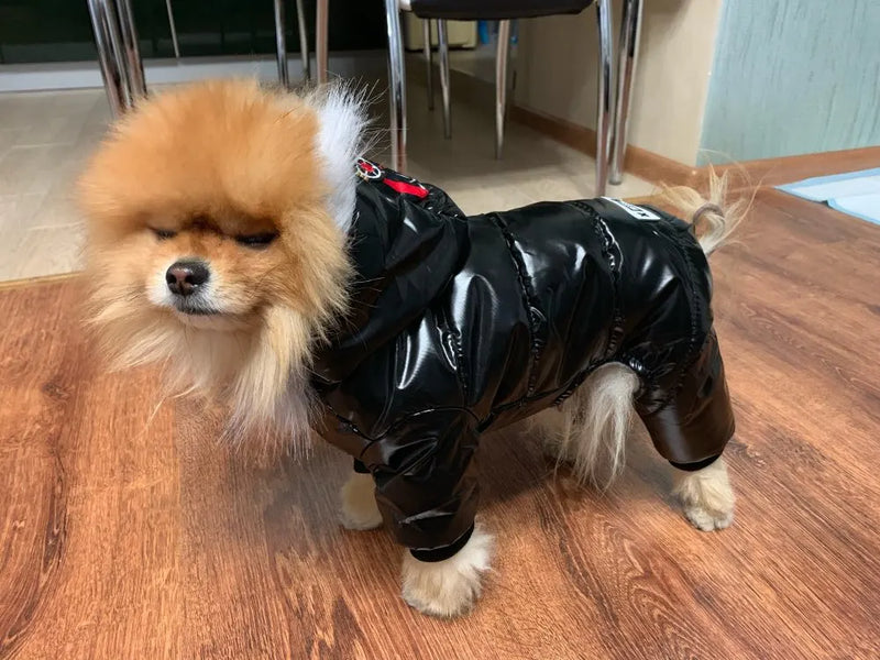 Waterproof Winter Pet Dog Jacket Jumpsuit