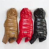 Waterproof Winter Pet Dog Jacket Jumpsuit