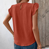 Casual Round Neck Pullover Short Sleeve T-shirt