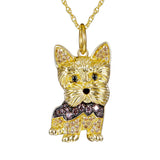 Beagle Pendant Necklace – Elegant Puppy Jewelry Gift