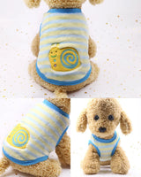 Cute Printed Clothing for Small Pets Warm&Soft