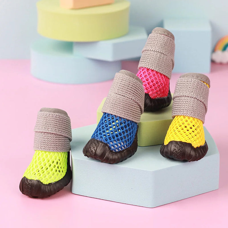 Cute Small Dog Boots - Soft and Breathable