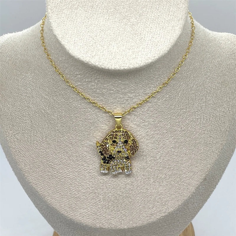 Beagle Pendant Necklace – Elegant Puppy Jewelry Gift