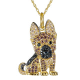 Beagle Pendant Necklace – Elegant Puppy Jewelry Gift