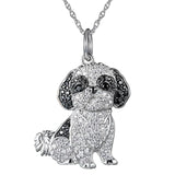 Beagle Pendant Necklace – Elegant Puppy Jewelry Gift