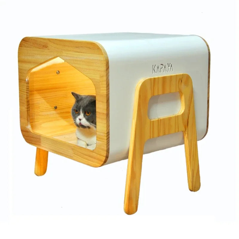 Luxury Wooden Kennel Cat House - Hot Sale High Quality