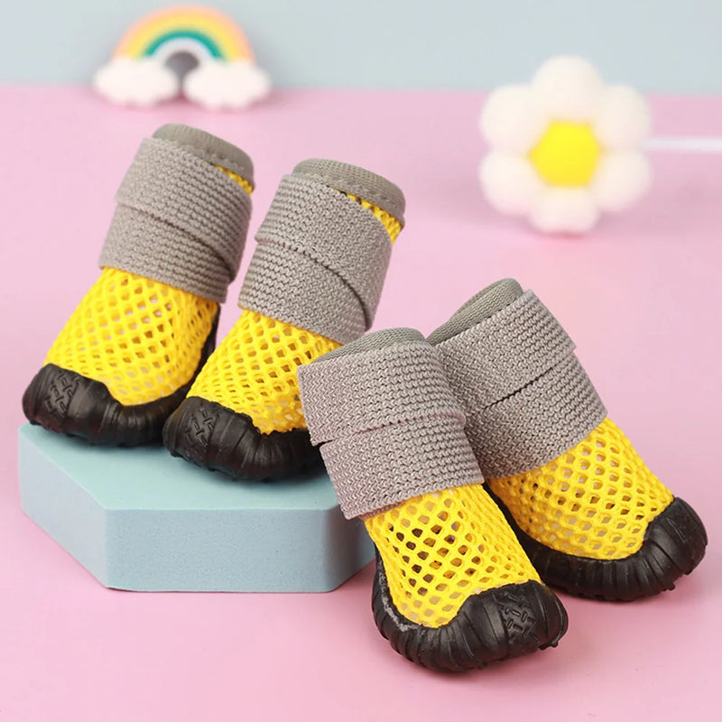 Cute Small Dog Boots - Soft and Breathable