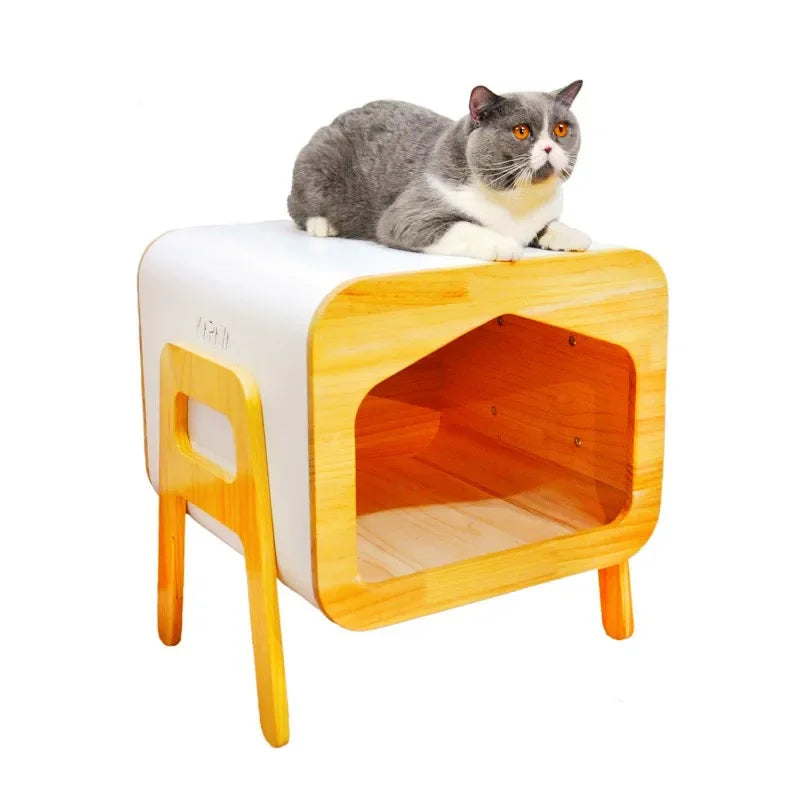 Luxury Wooden Kennel Cat House - Hot Sale High Quality