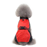 Stylish Waterproof Raincoat for Large Dogs