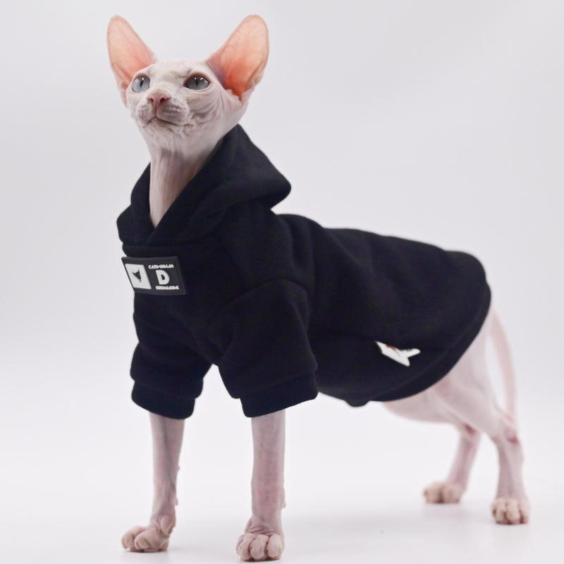 Pink Sphinx Cat Sweater - Warm Autumn/Winter Coat