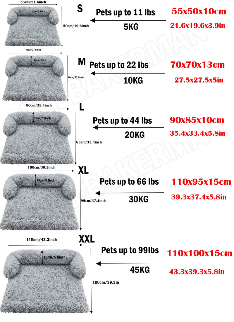 Pet Calming Dog Sofa Bed