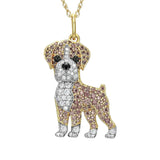 Beagle Pendant Necklace – Elegant Puppy Jewelry Gift