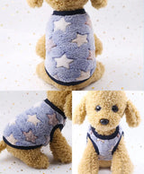 Cute Printed Clothing for Small Pets Warm&Soft