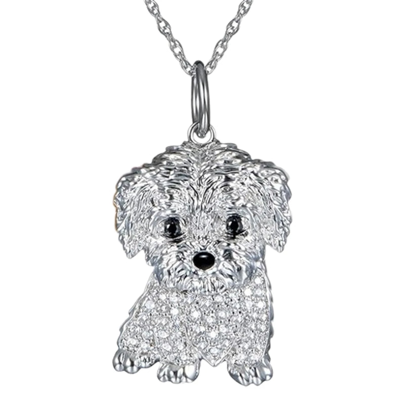 Beagle Pendant Necklace – Elegant Puppy Jewelry Gift