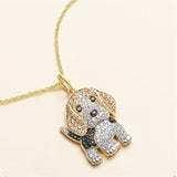 Beagle Pendant Necklace – Elegant Puppy Jewelry Gift