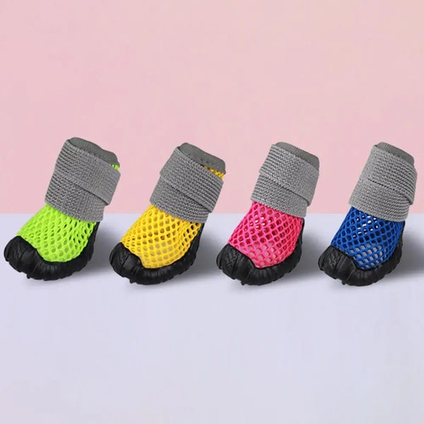 Soft Breathable Dog Boots - Cute