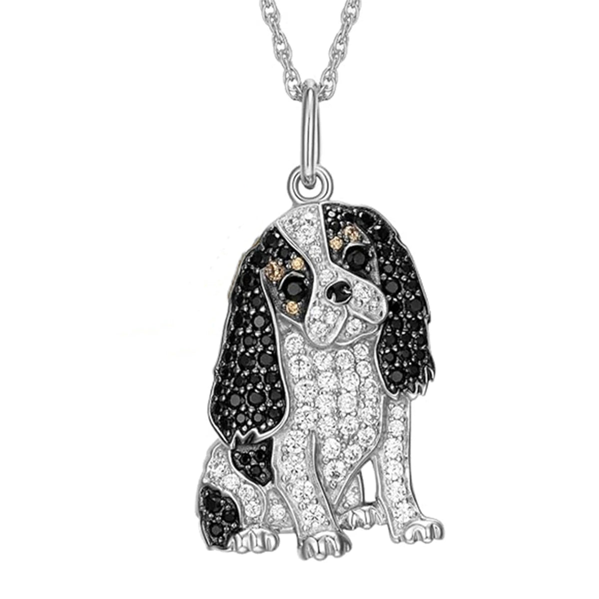 Beagle hanger ketting - elegant puppy sieraden cadeau