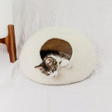 Handcrafted Wool Cat Bed