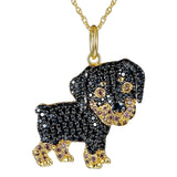 Beagle Pendant Necklace – Elegant Puppy Jewelry Gift
