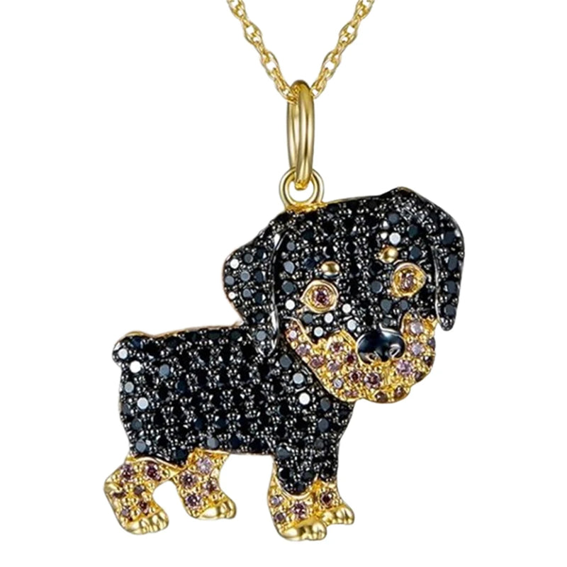 Beagle Pendant Necklace – Elegant Puppy Jewelry Gift