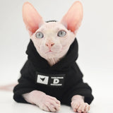 Pink Sphinx Cat Sweater - Warm Autumn/Winter Coat