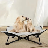 Portable Elevated Pet Bed for Camping - Moisture Proof Outdoor Kennel