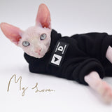 Pink Sphinx Cat Sweater - Warm Autumn/Winter Coat