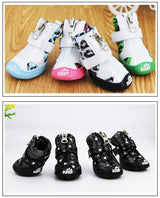 Small Dog Booties 4PCS Cute Breathable Shoes